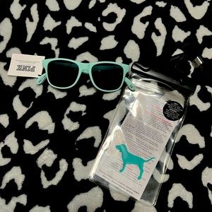 Sunglasses and phone carrying case lanyard